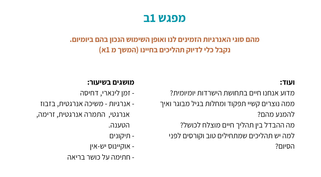 נושאי 1ב