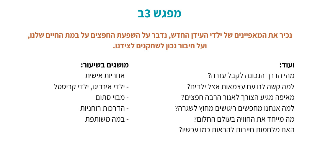 נושאי 3ב
