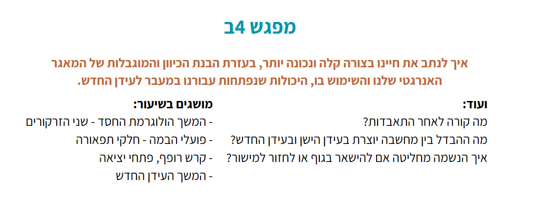 נושאי 4ב